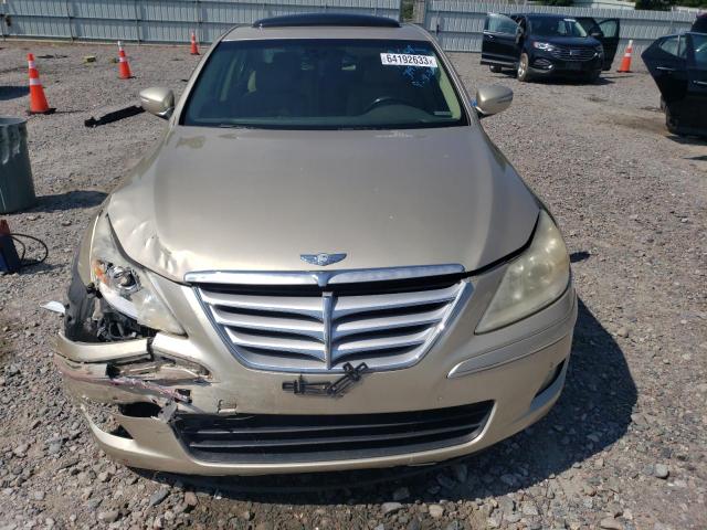 KMHGC46F79U033992 - 2009 HYUNDAI GENESIS 4.6L GOLD photo 5