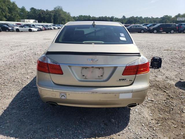 KMHGC46F79U033992 - 2009 HYUNDAI GENESIS 4.6L GOLD photo 6