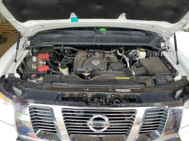 1N6BA0ED0FN502503 - 2015 NISSAN TITAN S WHITE photo 11