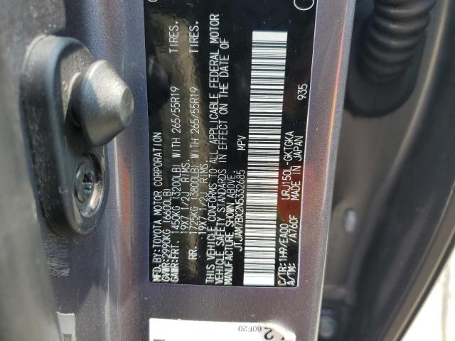 JTJAM7BX2N5332685 - 2022 LEXUS GX 460 GRAY photo 13