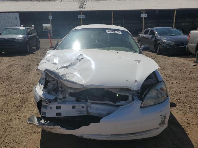 1FAFP52U23G103053 - 2003 FORD TAURUS LX WHITE photo 5