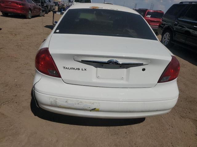 1FAFP52U23G103053 - 2003 FORD TAURUS LX WHITE photo 6