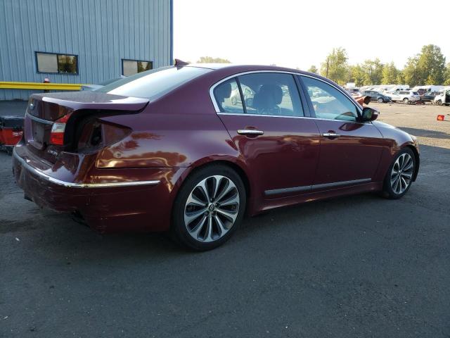 KMHGC4DH5DU236490 - 2013 HYUNDAI GENESIS 5.0L BURGUNDY photo 3