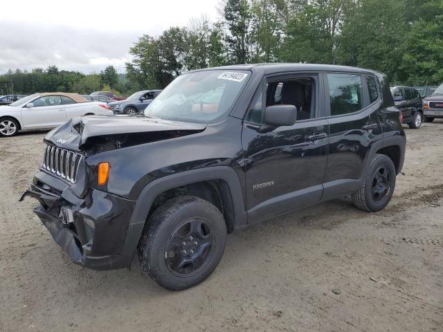 ZACNJBAB5KPK88820 - 2019 JEEP RENEGADE SPORT BLACK photo 1