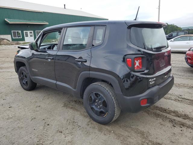 ZACNJBAB5KPK88820 - 2019 JEEP RENEGADE SPORT BLACK photo 2