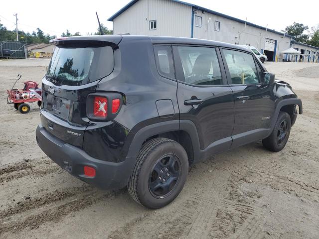 ZACNJBAB5KPK88820 - 2019 JEEP RENEGADE SPORT BLACK photo 3