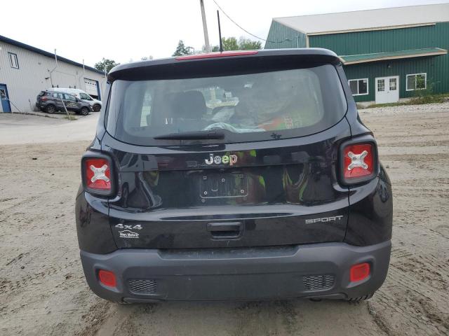 ZACNJBAB5KPK88820 - 2019 JEEP RENEGADE SPORT BLACK photo 6