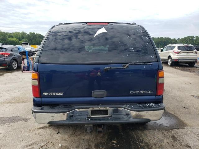 1GNEK13T03J146562 - 2003 CHEVROLET TAHOE K1500 BLUE photo 6