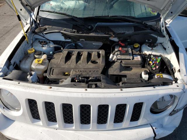 1C4NJRFB6ED904631 - 2014 JEEP PATRIOT LATITUDE WHITE photo 11