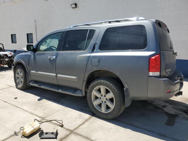 5N1BA0NE9EN608745 - 2014 NISSAN ARMADA PLATINUM SILVER photo 2