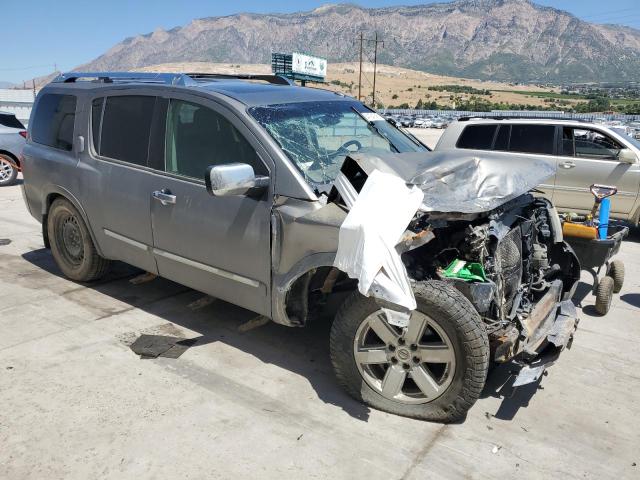 5N1BA0NE9EN608745 - 2014 NISSAN ARMADA PLATINUM SILVER photo 4