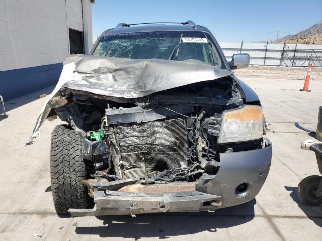 5N1BA0NE9EN608745 - 2014 NISSAN ARMADA PLATINUM SILVER photo 5