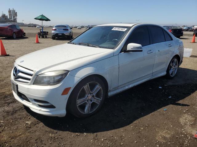 WDDGF5EBXBA421831 - 2011 MERCEDES-BENZ C 300 WHITE photo 1