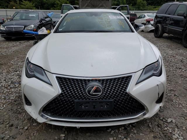 JTHHA5BC7K5009030 - 2019 LEXUS RC 300 WHITE photo 5