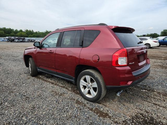 1C4NJDBB0CD683212 - 2012 JEEP COMPASS SPORT RED photo 2
