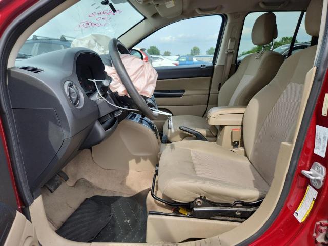 1C4NJDBB0CD683212 - 2012 JEEP COMPASS SPORT RED photo 7