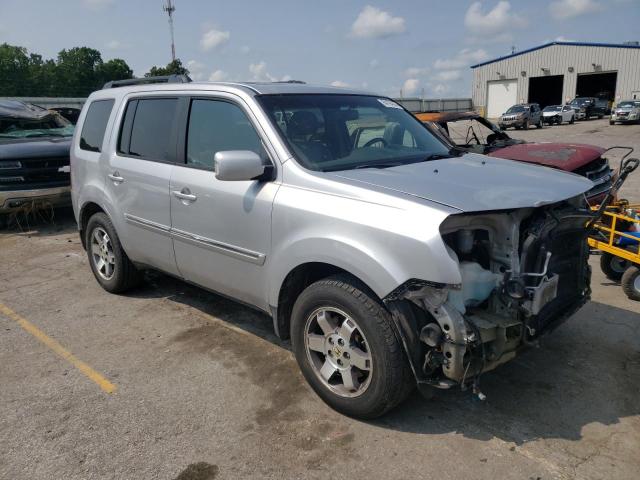 5FNYF4H92BB042170 - 2011 HONDA PILOT TOURING SILVER photo 4