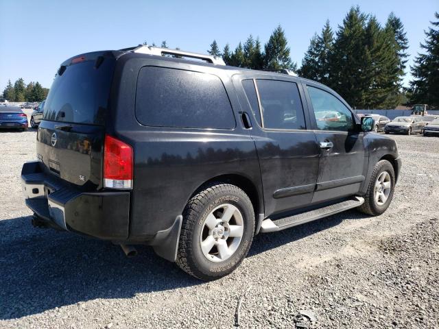 5N1AA08A74N738378 - 2004 NISSAN ARMADA SE BLACK photo 3