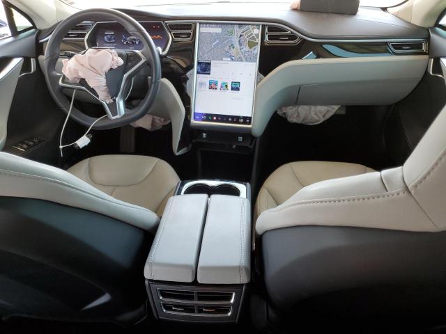 5YJSA1H17EFP35057 - 2014 TESLA MODEL S Mavi foto 8