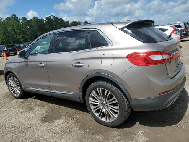 2LMPJ6LR1JBL42470 - 2018 LINCOLN MKX RESERVE Золотой фото 2