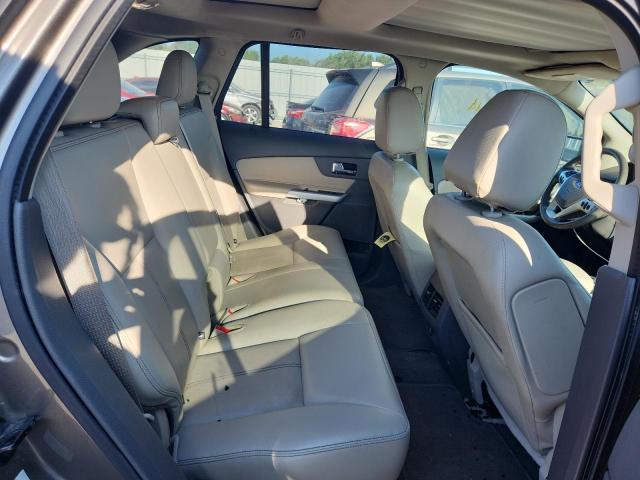 2FMDK3JC5EBB24062 - 2014 FORD EDGE SEL GRAY photo 11