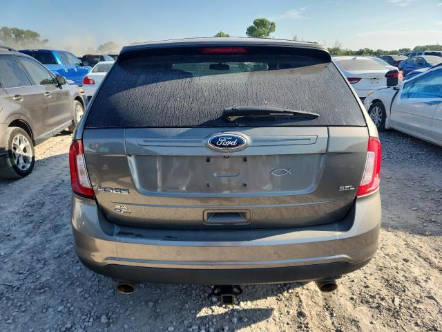 2FMDK3JC5EBB24062 - 2014 FORD EDGE SEL GRAY photo 6