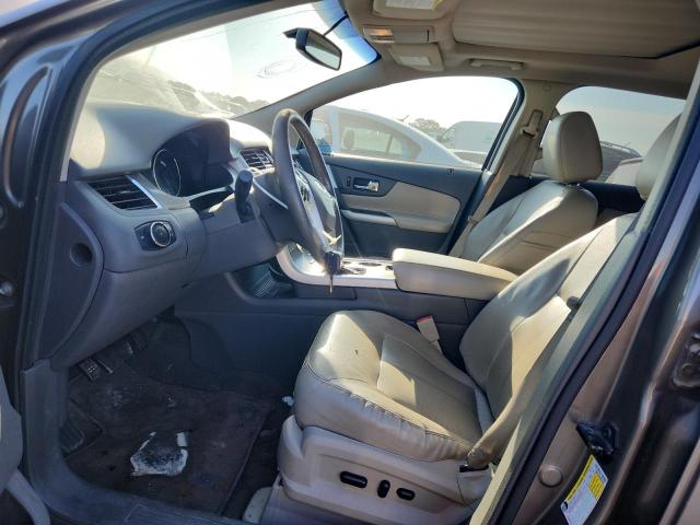 2FMDK3JC5EBB24062 - 2014 FORD EDGE SEL GRAY photo 7