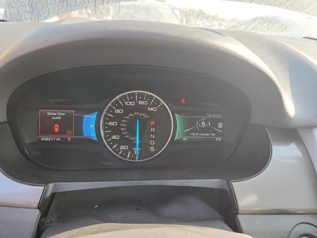 2FMDK3JC5EBB24062 - 2014 FORD EDGE SEL GRAY photo 9