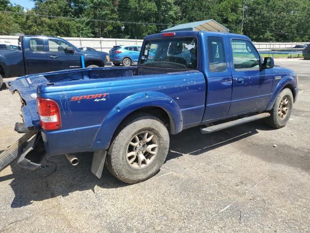 1FTLR4FE0BPA91214 - 2011 FORD RANGER SUPER CAB BLUE photo 3