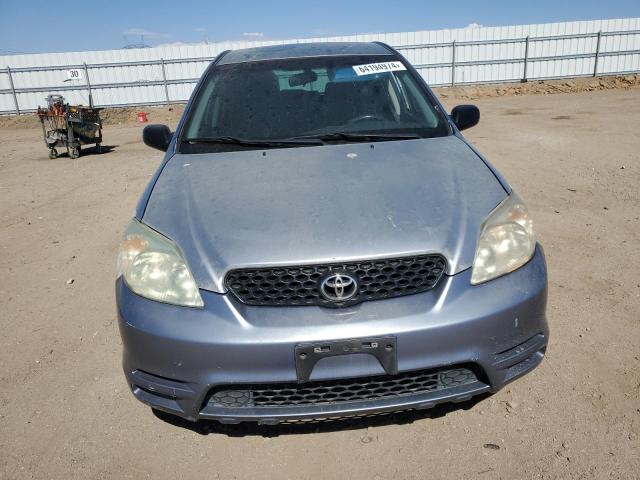 2T1KR38E03C124862 - 2003 TOYOTA COROLLA MA XR BLUE photo 5