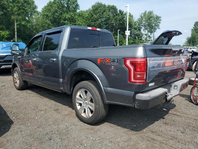 1FTEW1EG4GFA94424 - 2016 FORD F150 SUPERCREW GRAY photo 2