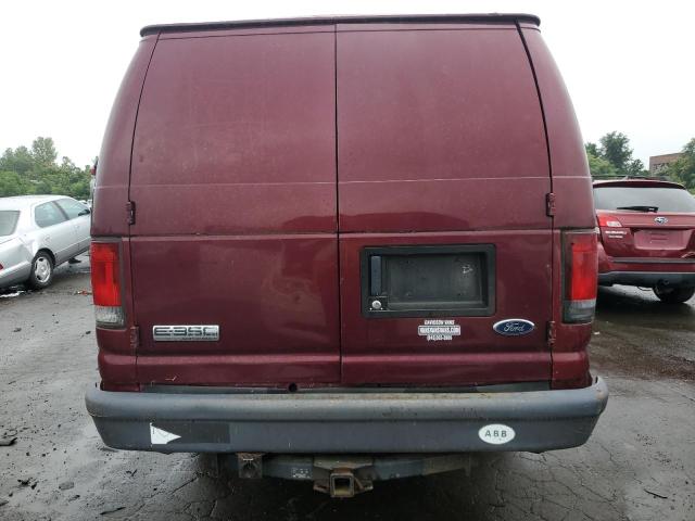 1FTSS34LX7DB29357 - 2007 FORD E350 E350 SUPER DUTY VAN MAROON photo 6