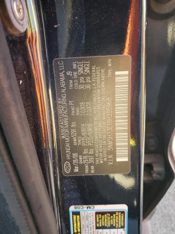 5NMSH73E18H205968 - 2008 HYUNDAI SANTA FE SE BLUE photo 13