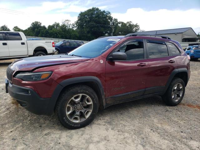 1C4PJMBN6KD189440 - 2019 JEEP CHEROKEE TRAILHAWK BURGUNDY photo 1