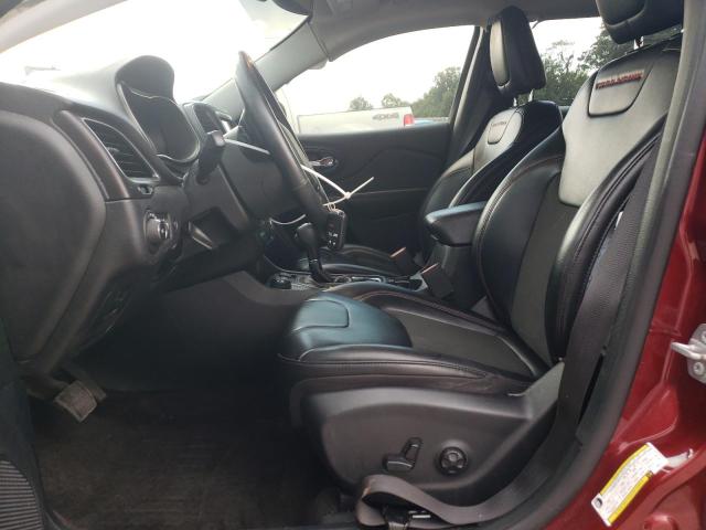 1C4PJMBN6KD189440 - 2019 JEEP CHEROKEE TRAILHAWK 勃艮第红 照片 7