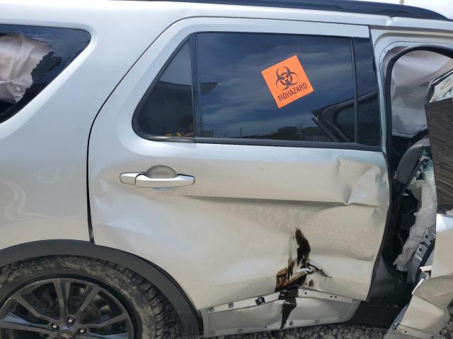 1FM5K7D82KGB02852 - 2019 FORD EXPLORER XLT ვერცხლისფერი ფოტო 11