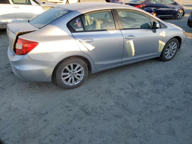 19XFB2F9XCE307757 - 2012 HONDA CIVIC EXL 银色 照片 3