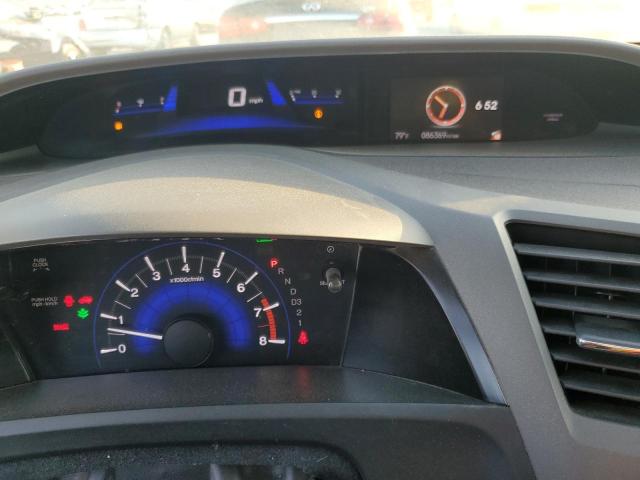 19XFB2F9XCE307757 - 2012 HONDA CIVIC EXL 银色 照片 9