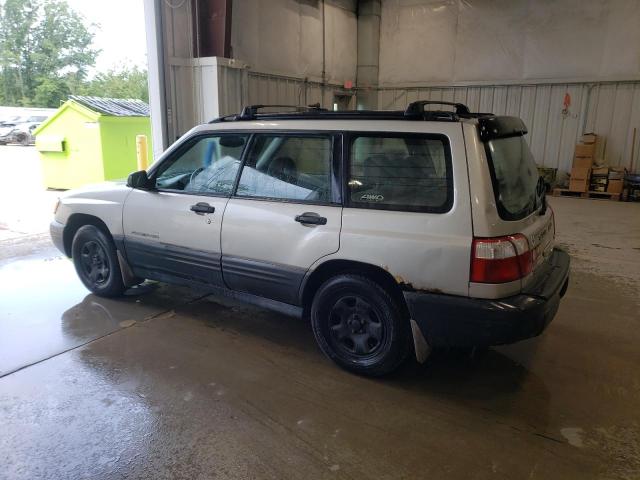 JF1SF63531H750244 - 2001 SUBARU FORESTER L GRAY photo 2