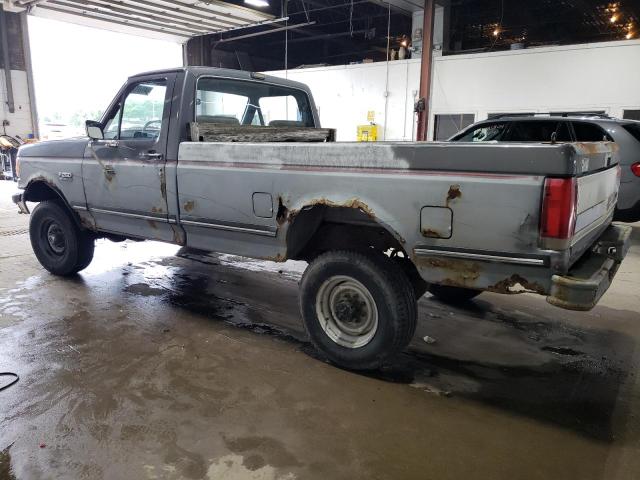 1FTHF26H1LPA37287 - 1990 FORD F250 GRAY photo 2