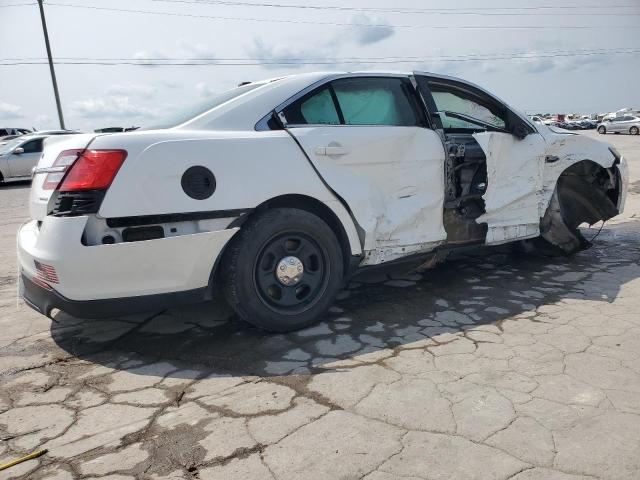 1FAHP2L8XDG206683 - 2013 FORD TAURUS POLICE INTERCEPTOR WHITE photo 3