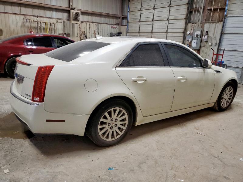 1G6DE5E59D0101101 - 2013 CADILLAC CTS LUXURY COLLECTION WHITE photo 3