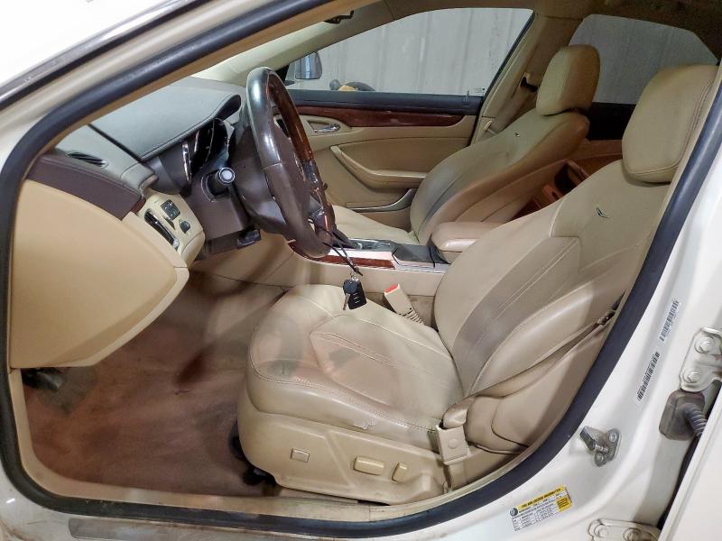 1G6DE5E59D0101101 - 2013 CADILLAC CTS LUXURY COLLECTION WHITE photo 7