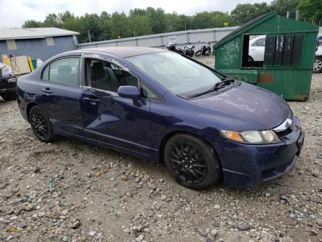 2HGFA1F53AH561260 - 2010 HONDA CIVIC LX BLUE photo 4