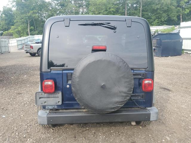 1J4FA39S45P352018 - 2005 JEEP WRANGLER X Mavi foto 6
