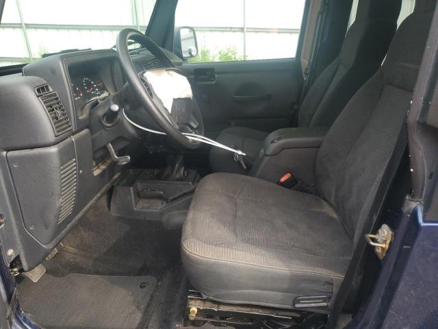 1J4FA39S45P352018 - 2005 JEEP WRANGLER X Mavi foto 7