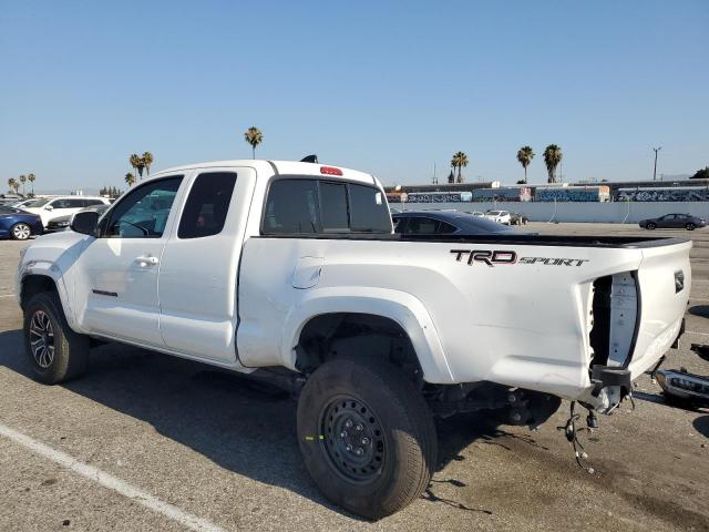 3TYRZ5CN7PT024437 - 2023 TOYOTA TACOMA ACCESS CAB WHITE photo 2