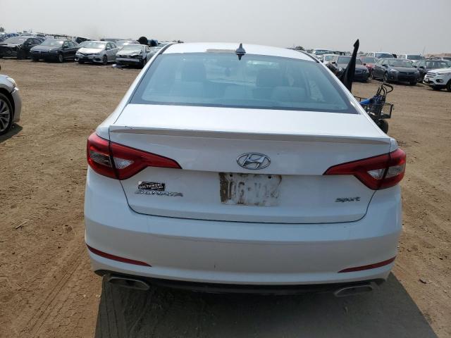 5NPE34AF4GH278842 - 2016 HYUNDAI SONATA SPORT WHITE photo 6