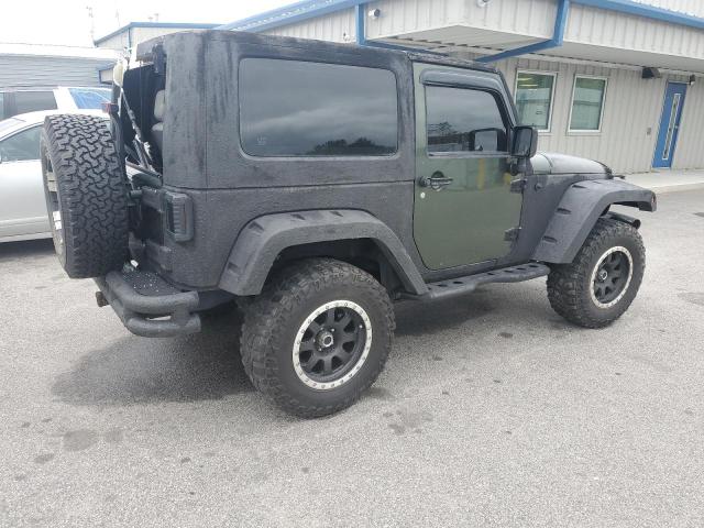 1J4FZ24198L538103 - 2008 JEEP WRANGLER X GREEN photo 3