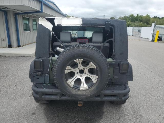 1J4FZ24198L538103 - 2008 JEEP WRANGLER X GREEN photo 6
